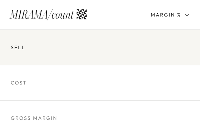 MIRAMA/count app